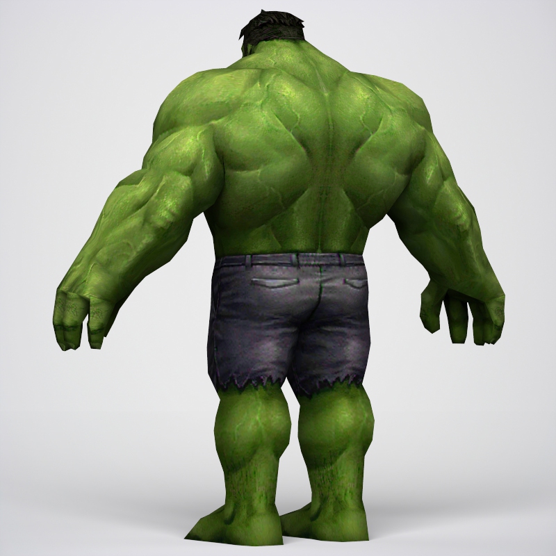 Game Ready Superhero Hulk 3D Model – Buy Game Ready Superhero Hulk 3D ...