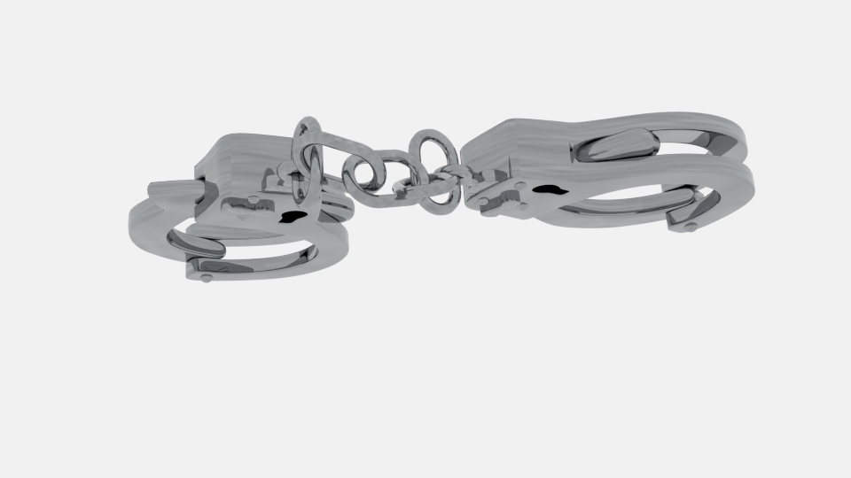 handcuff 3d model blend 218062