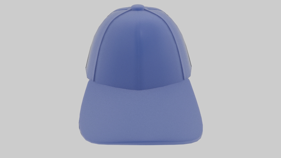 baseball hat 3d model blend 218149