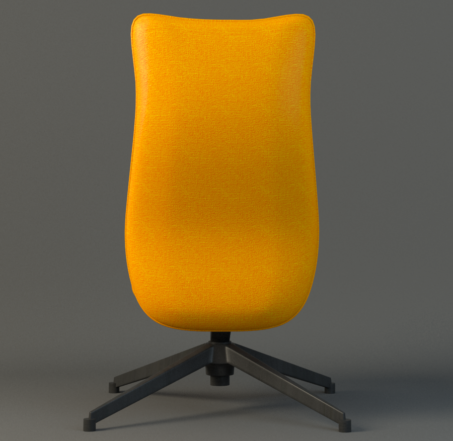 pilot chair knoll 3d model max fbx ma mb obj 218178