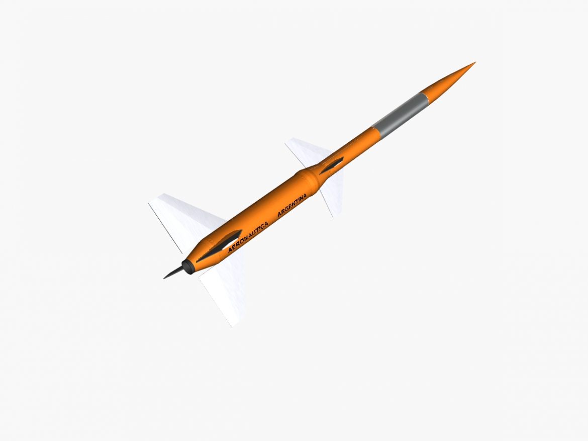 gamma centauro rocket 3d model 3ds dxf fbx blend cob dae x obj 218201