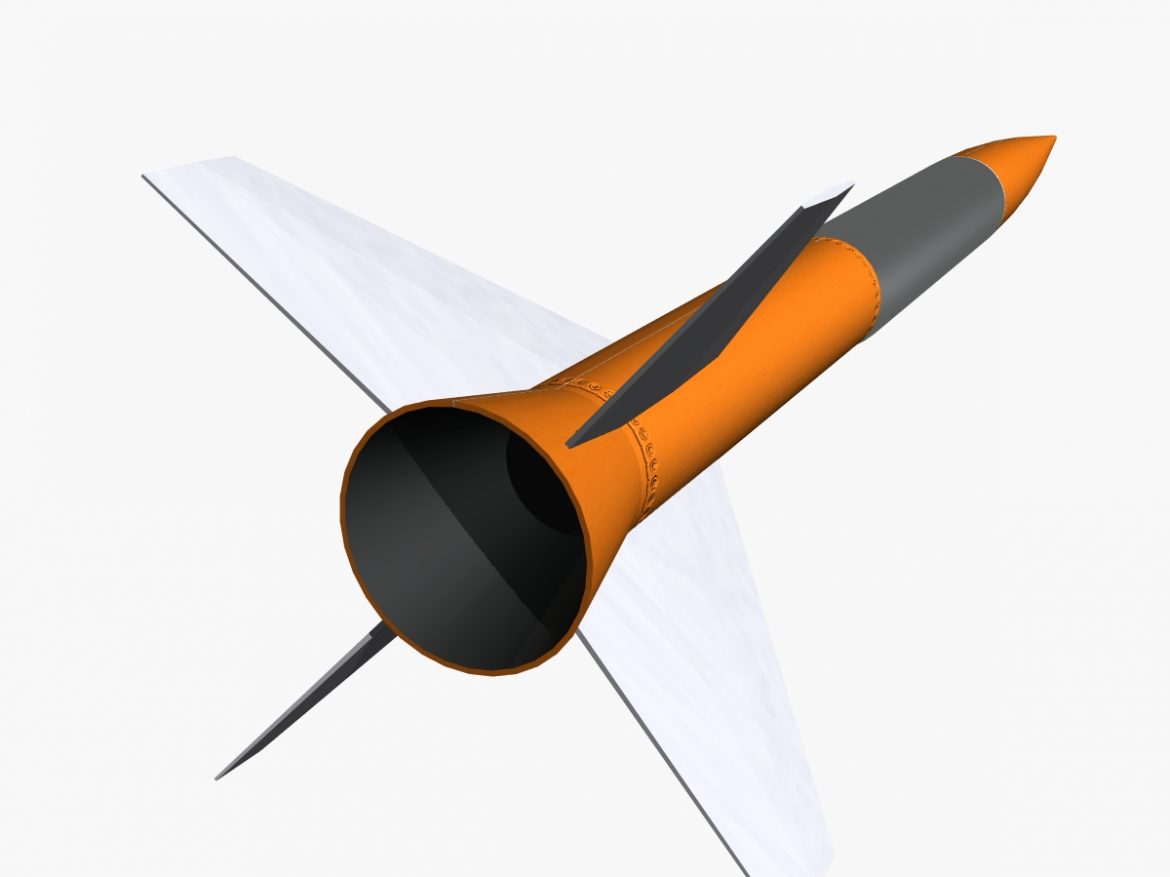 gamma centauro rocket 3d model 3ds dxf fbx blend cob dae x obj 218204