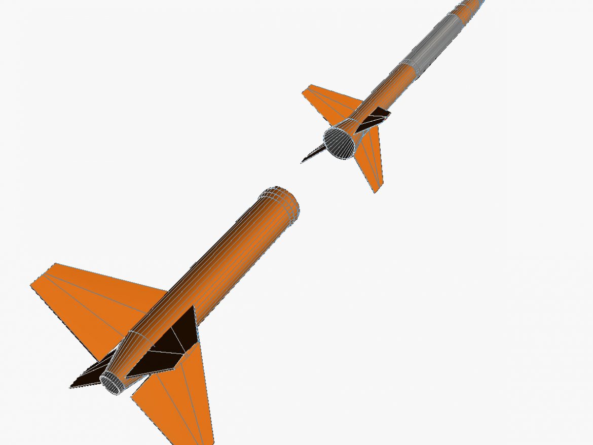gamma centauro rocket 3d model 3ds dxf fbx blend cob dae x obj 218206