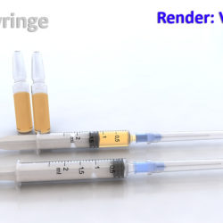 syringe 3d model max 218436