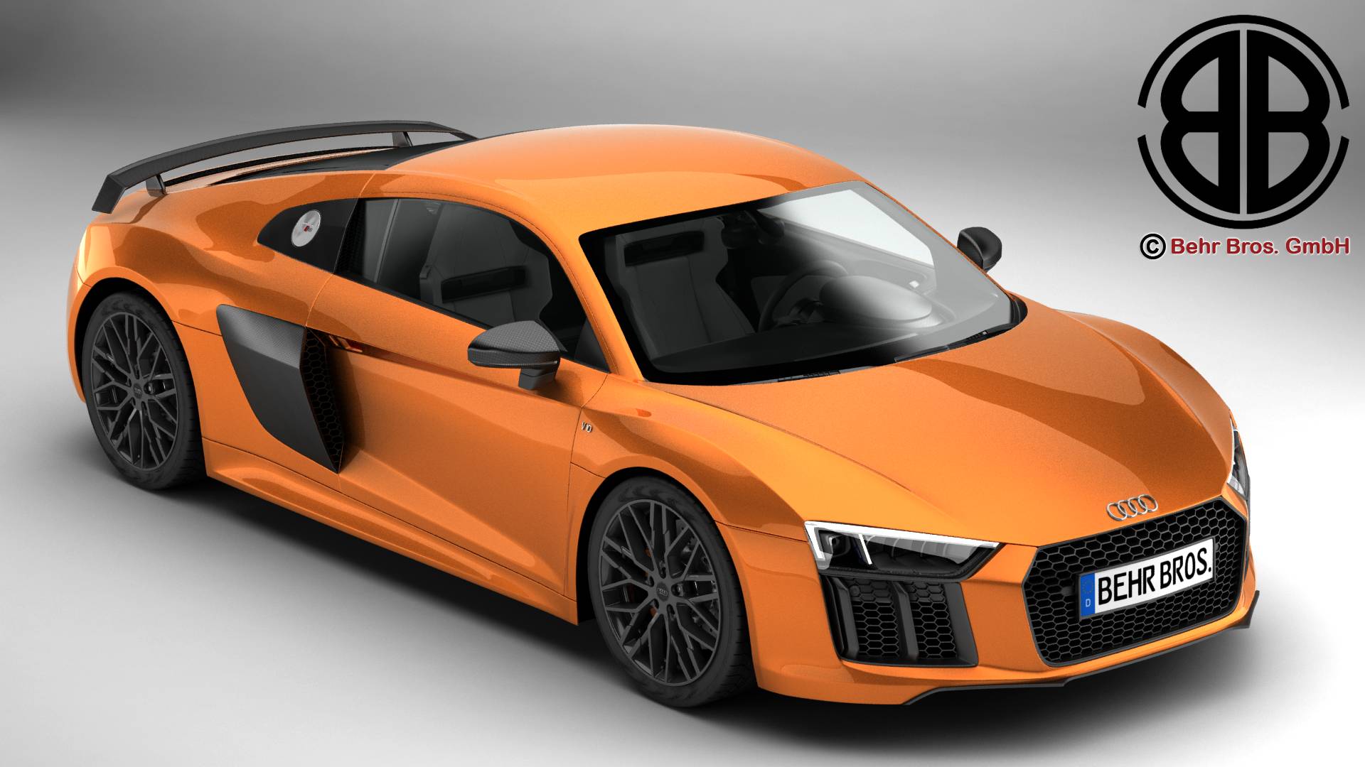 Audi r8 3d model