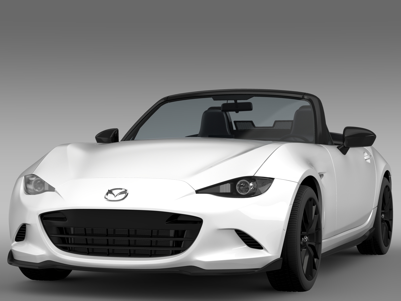 Mazda Roadster RS 2016 3D Model \u2013 Buy Mazda Roadster RS 2016 3D Model  FlatPyramid