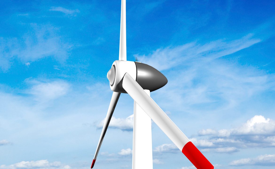 clean energy – eolic turbine 3d model 3ds fbx dae lwo  obj 220231
