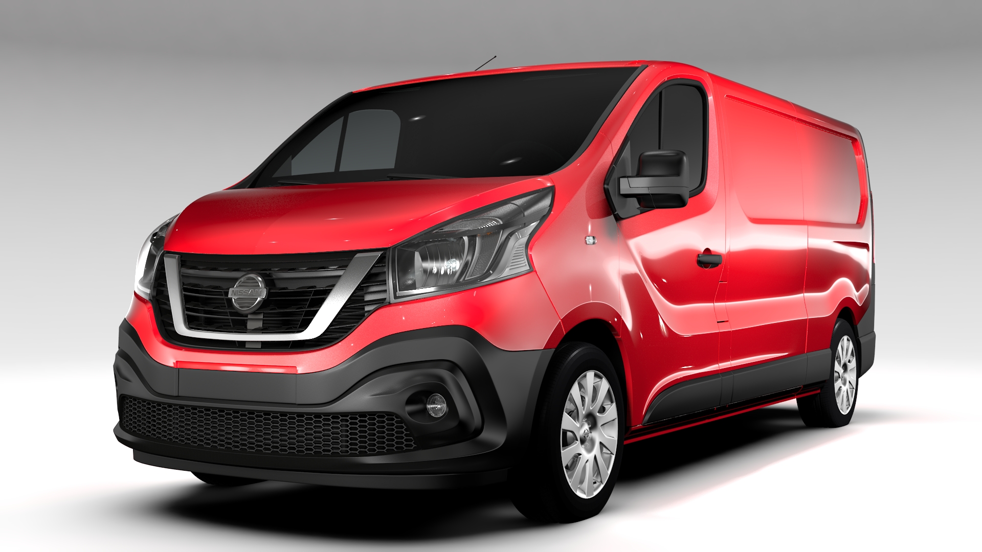Nissan NV300 Van L2H1 2016 3D Model FlatPyramid