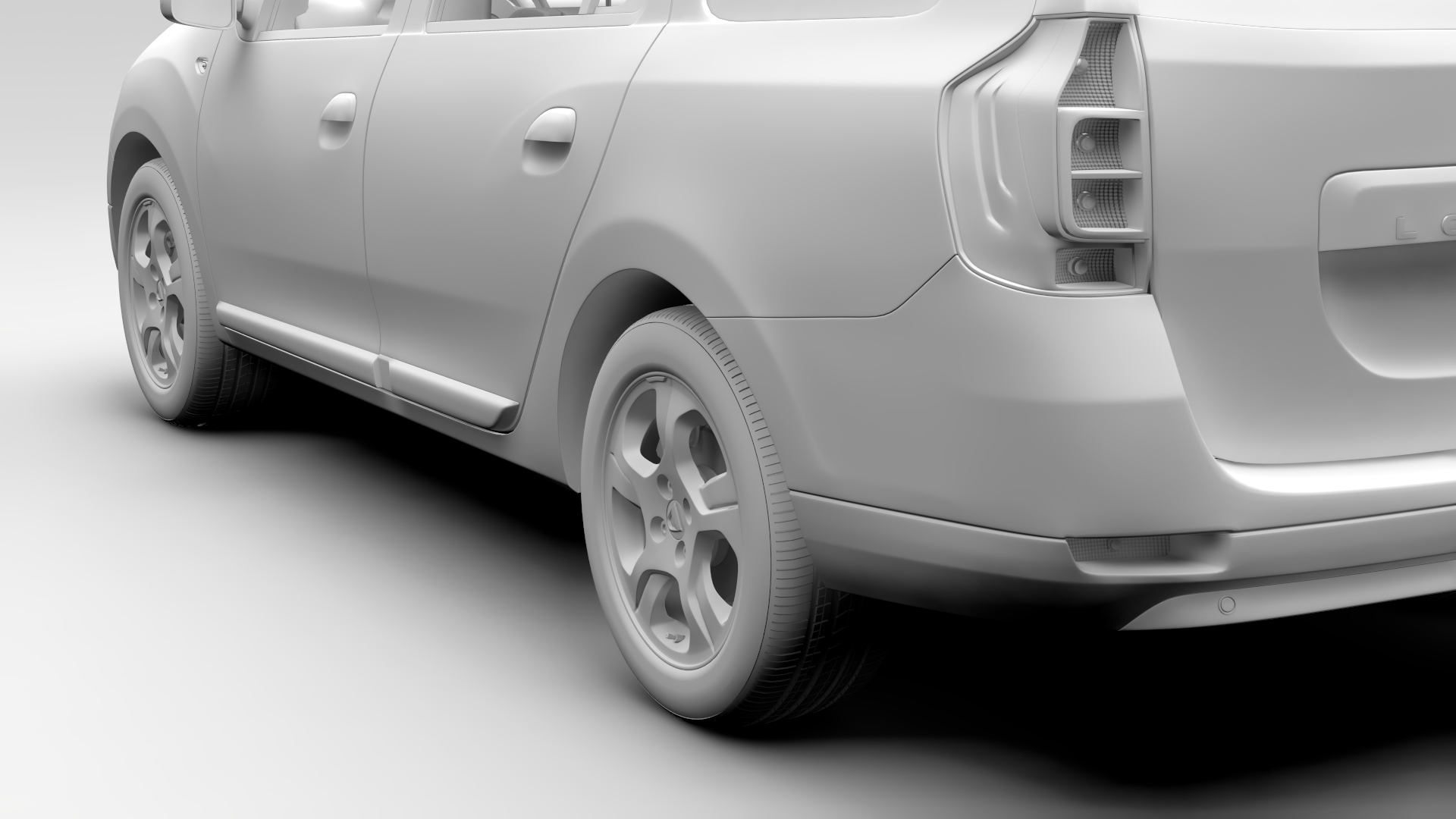 Dacia Crossover SUV 3D Models for Download 