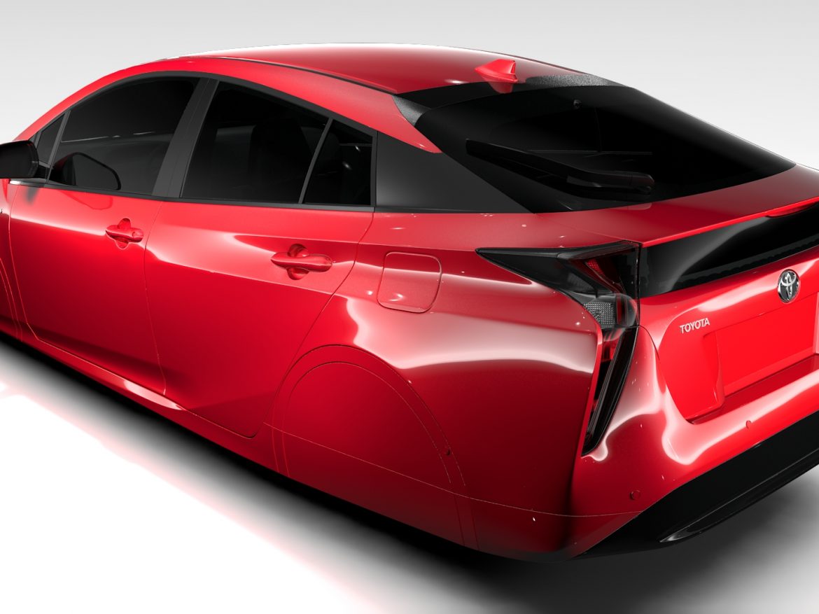 Toyota Prius Flying 2017 3D Model - FlatPyramid