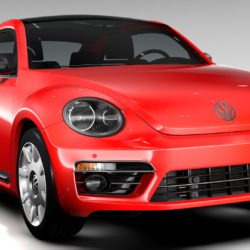 vw beetle turbo 2017 3d model 3ds max fbx c4d lwo ma mb hrc xsi obj 221655