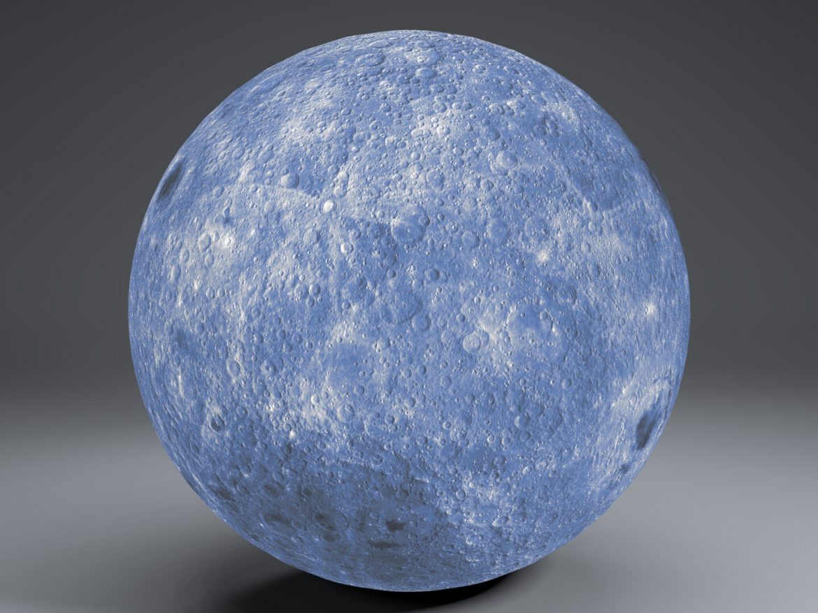 blue moonglobe 11k 3d model 3ds fbx blend dae obj 221890