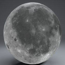 moon globe 11k 3d model 3ds fbx blend dae obj 221920