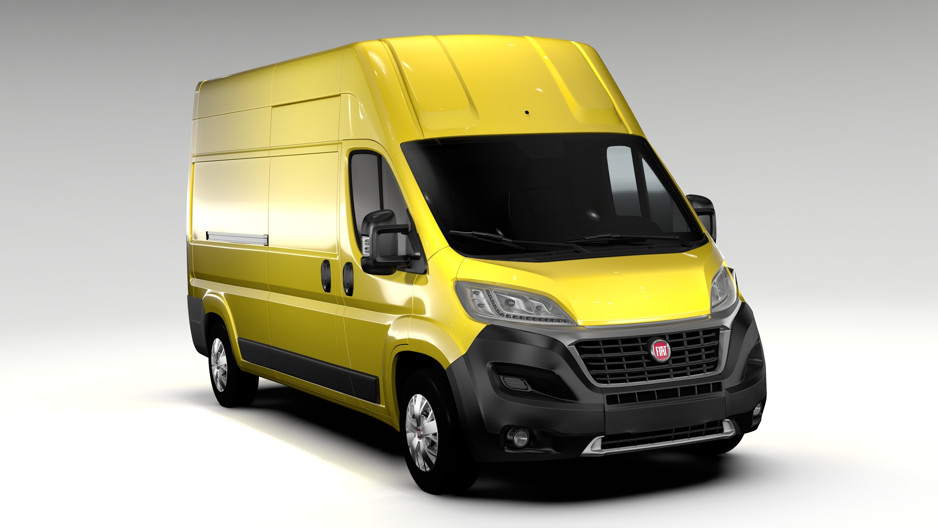 Fiat Ducato Van L3H3 2017 3D Model | FlatPyramid