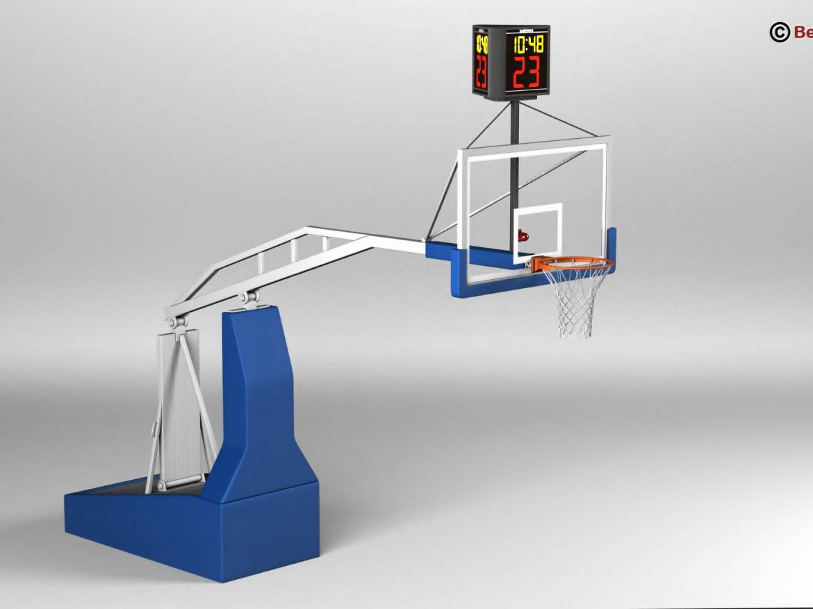 basketball arena v2 3d model 3ds max fbx c4d lwo ma mb obj 222371