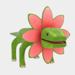 petal monster lizard 3d model blend 222995
