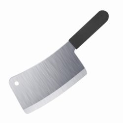 butcher knife 3d model blend 223445