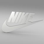 Nike logo obj free best sale