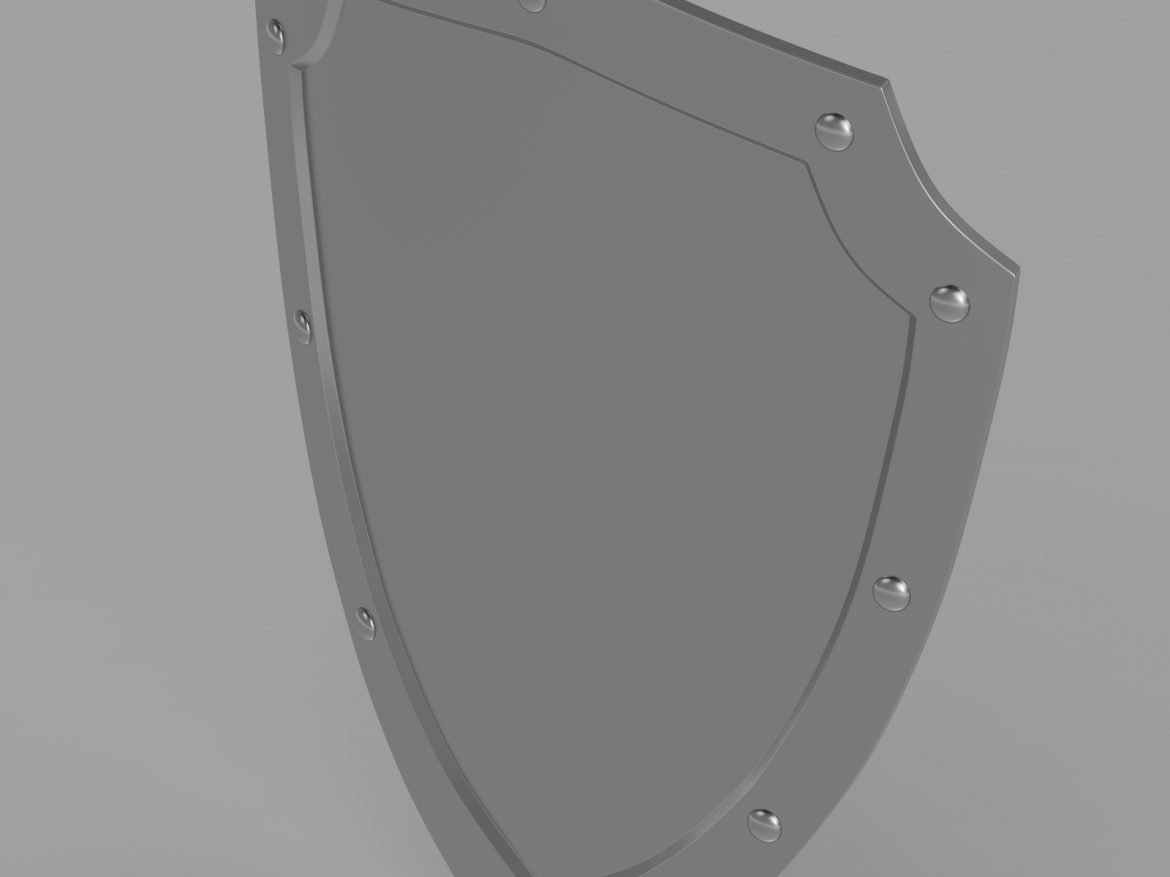 medieval shield 3d model 3ds fbx c4d lwo ma mb hrc xsi  obj 223657