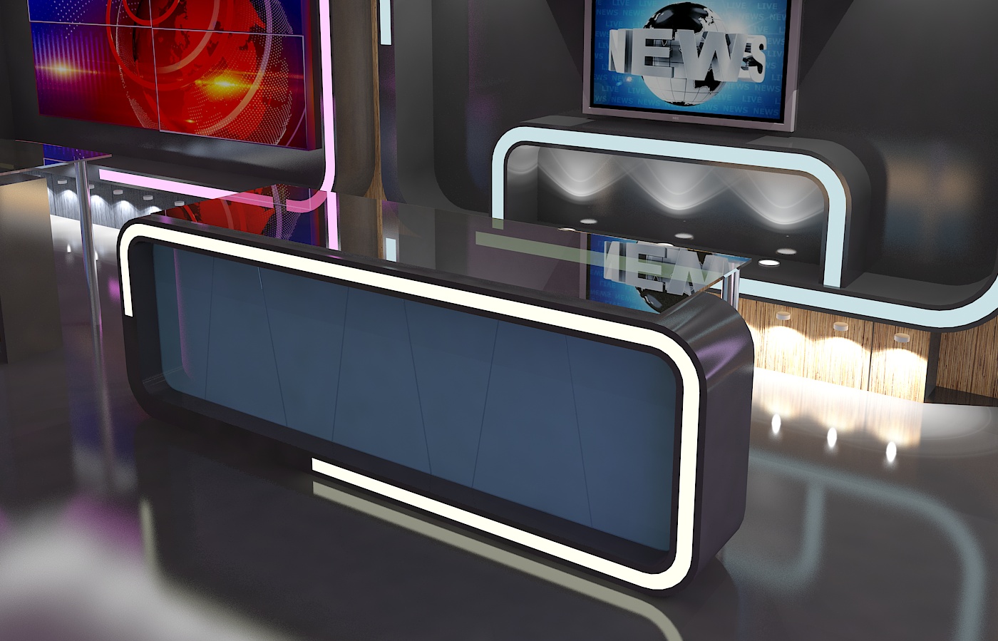 TV Studio 3D