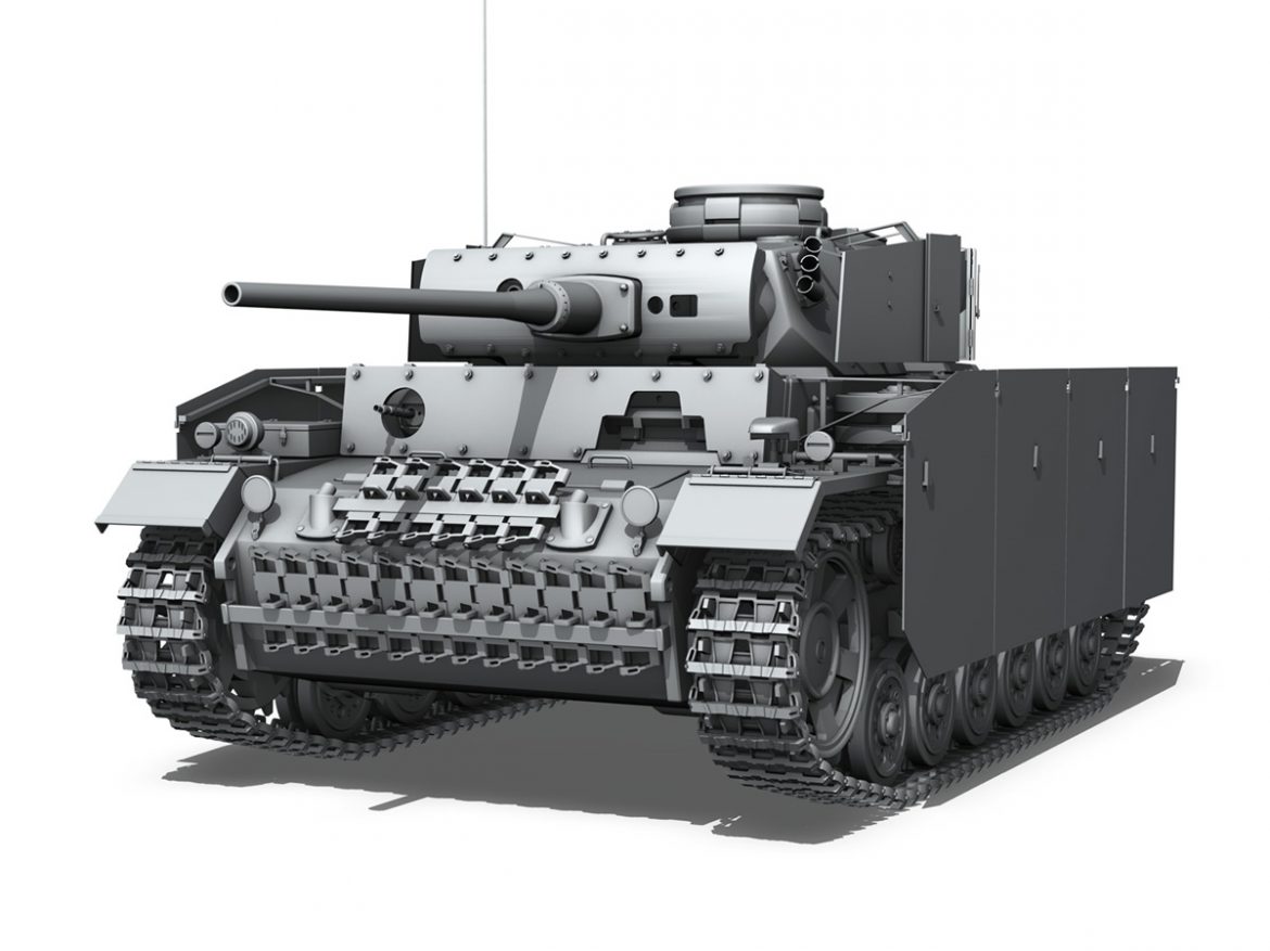 pzkpfw iii – panzer 3 – ausf.m 3d model 3ds fbx c4d lwo obj 252166