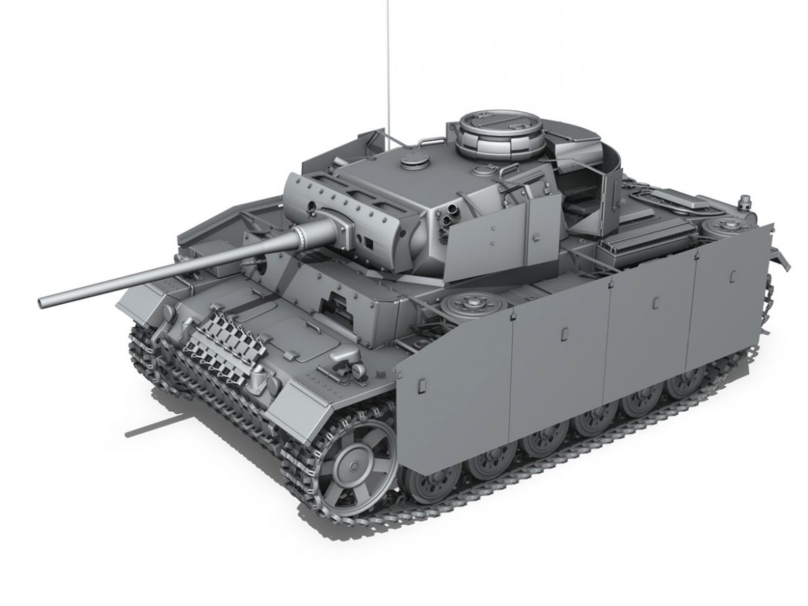 pzkpfw iii – panzer 3 – ausf.m 3d model 3ds fbx c4d lwo obj 252167