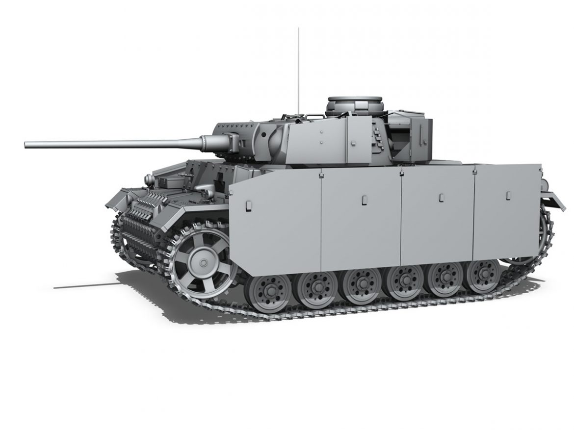 pzkpfw iii – panzer 3 – ausf.m 3d model 3ds fbx c4d lwo obj 252168