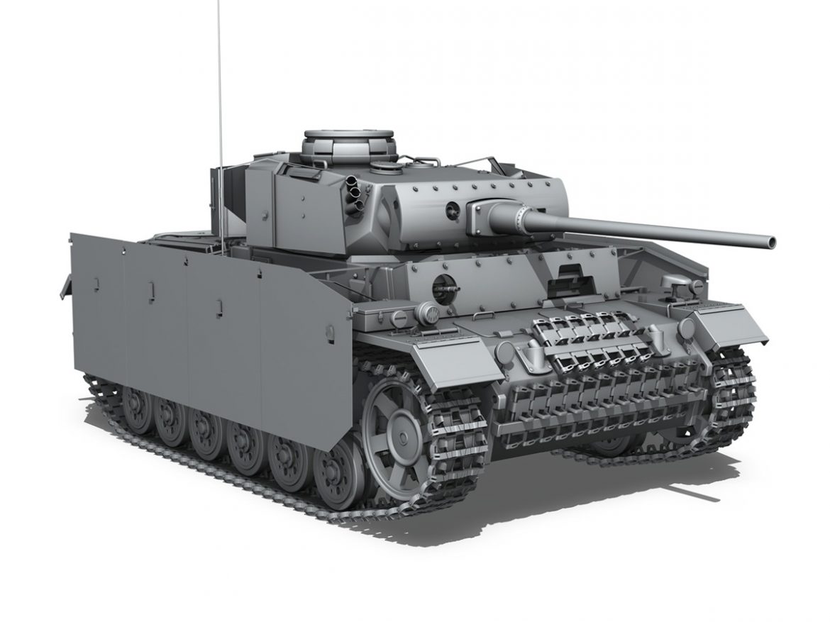 pzkpfw iii – panzer 3 – ausf.m 3d model 3ds fbx c4d lwo obj 252170