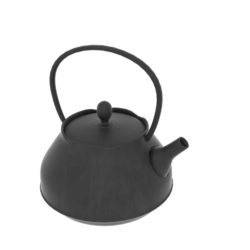 japanese art teapot 3d model blend 252790