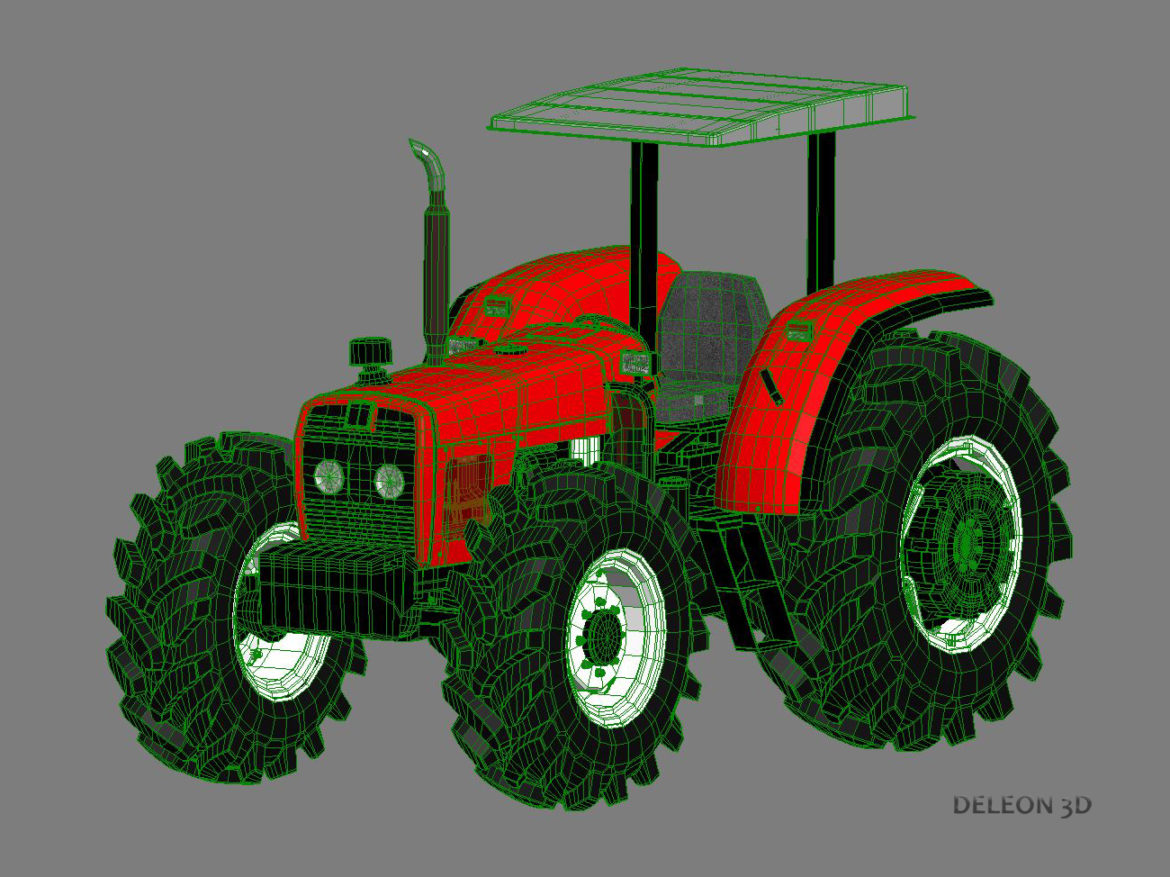 tractor generic 3d model max max max c4d fbx lxo obj stl jpeg 264126