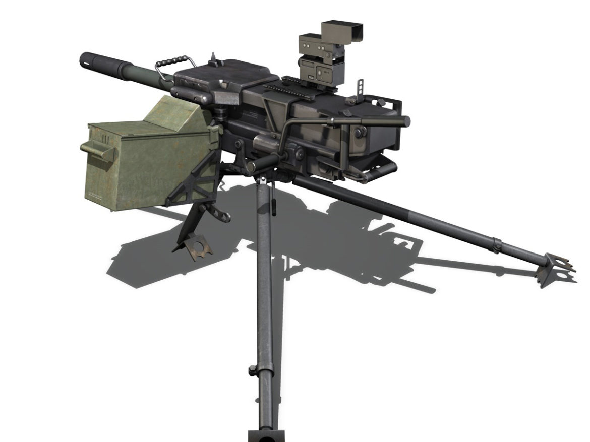 gmg 40mm grenade machine gun 3d model 3ds c4d lwo obj 264285