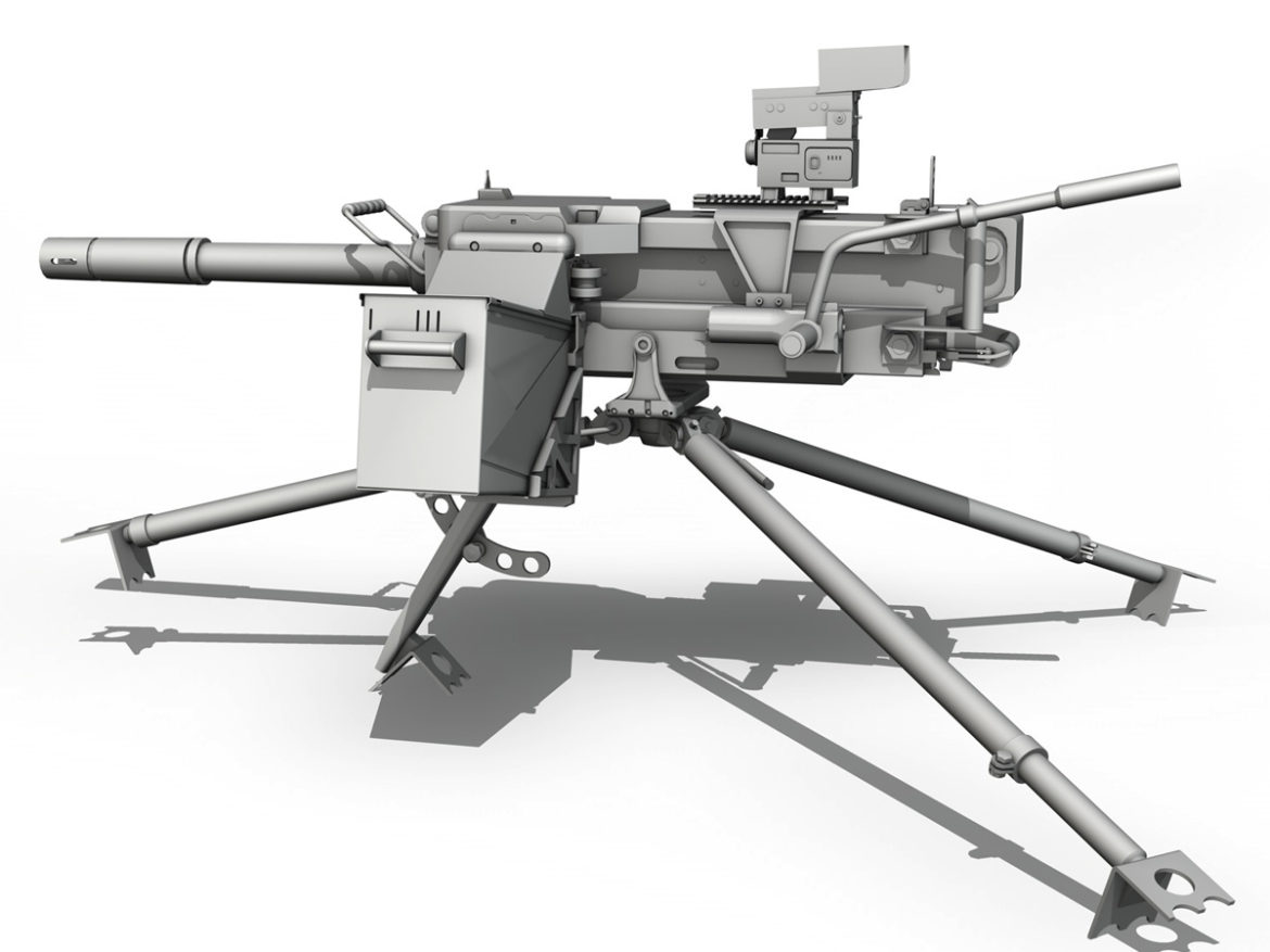 40mm grenade machine gun gmg 3d model c4d lwo 3dm obj 264298
