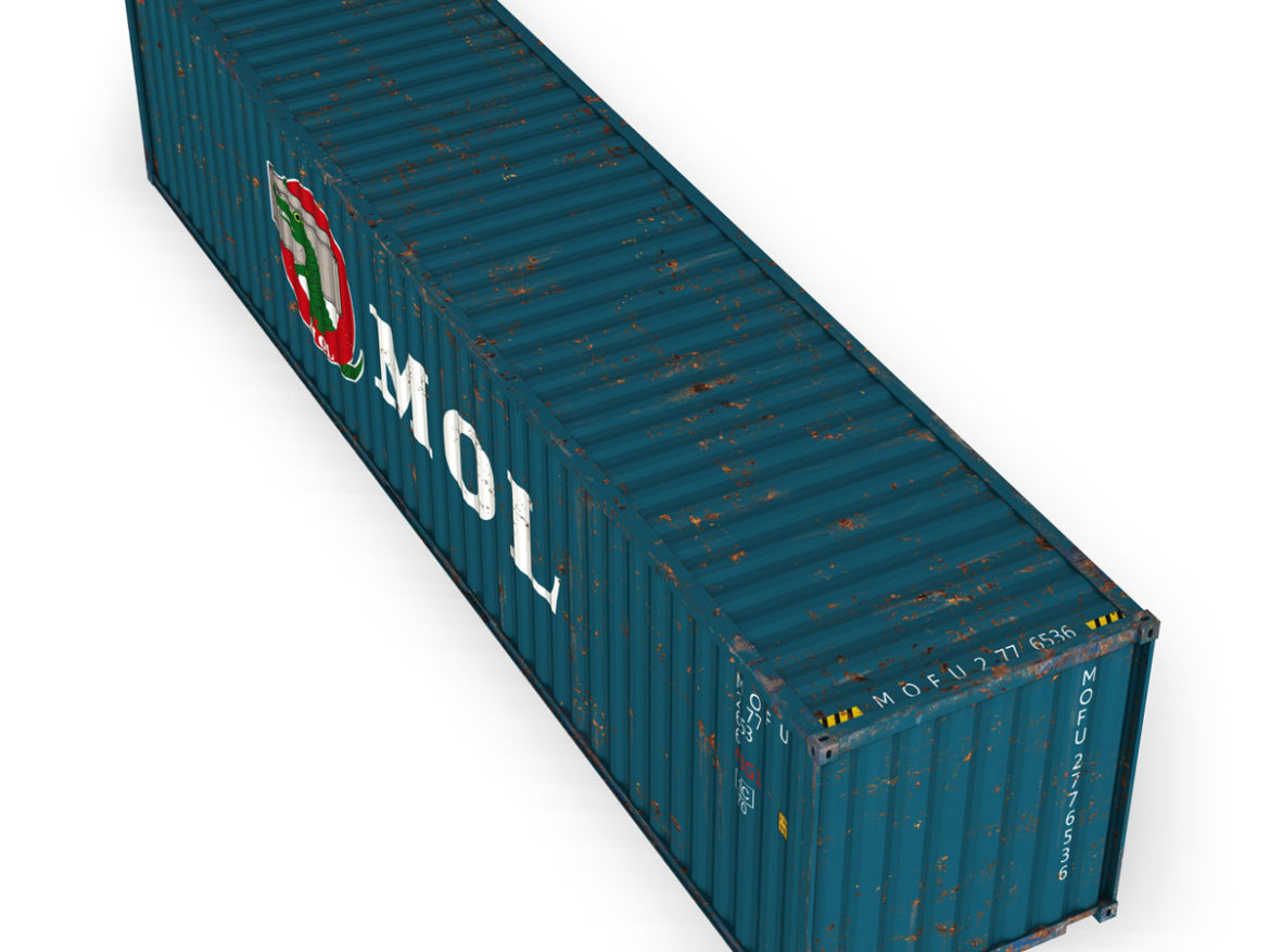 40ft shipping container – mol 3d model 3ds fbx lwo lw lws obj c4d 265138