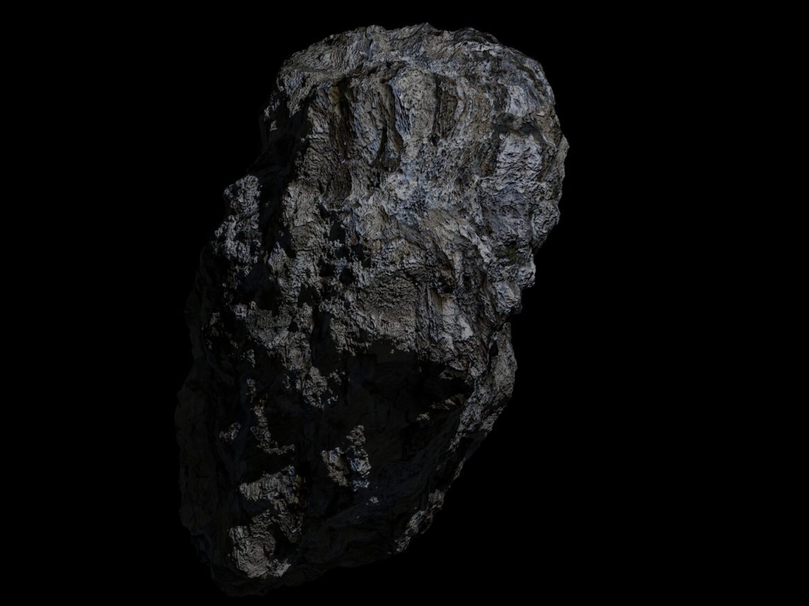 fantasy asteroid 3d model 3ds blend dae obj 266934