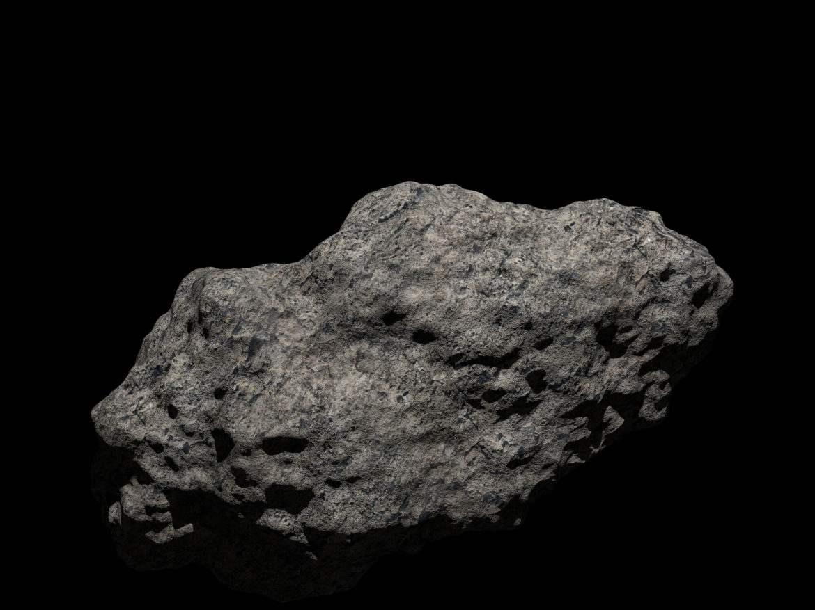 fantasy asteroid 2 3d model 3ds blend dae fbx obj 267190