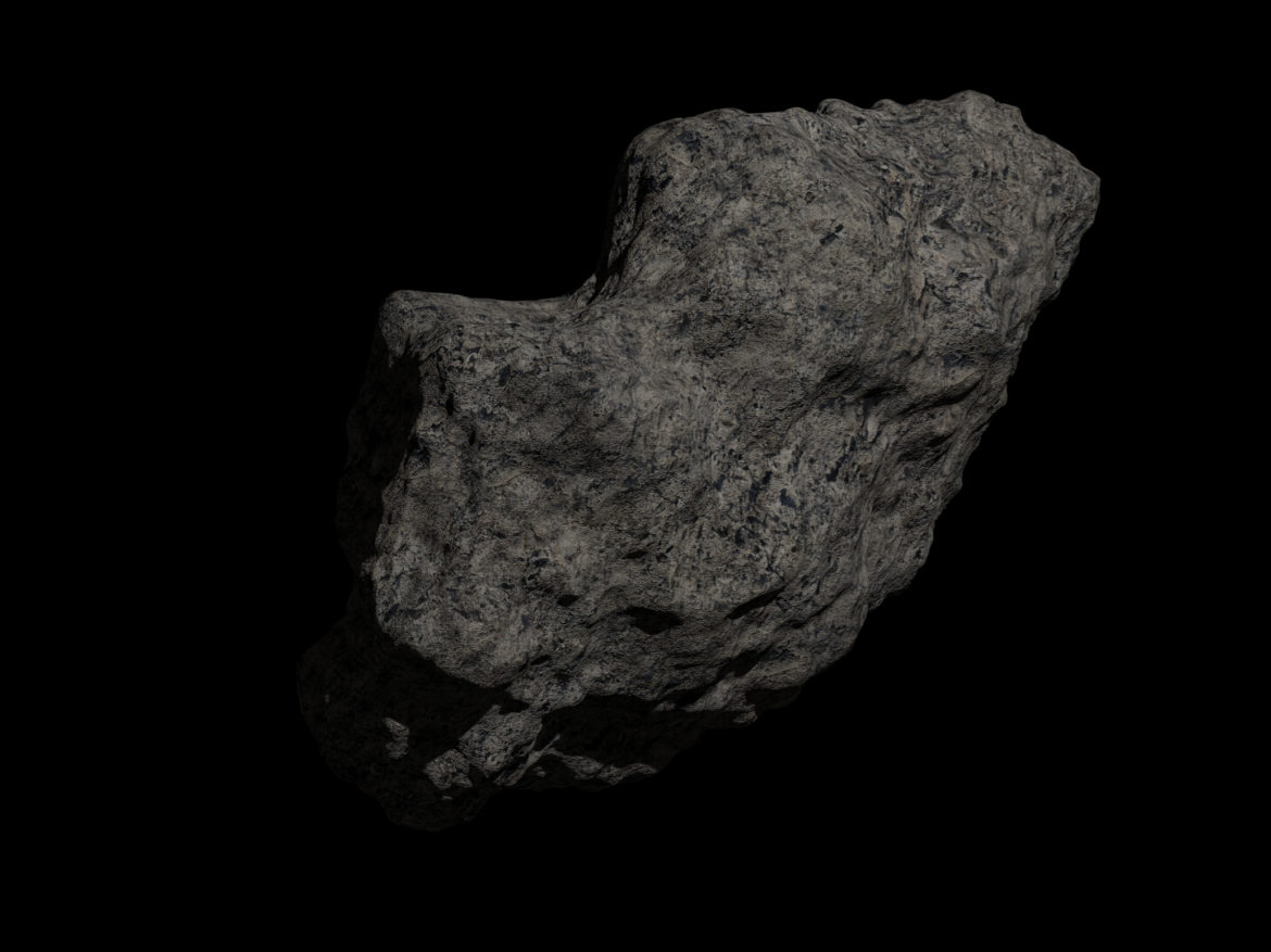 fantasy asteroid 2 3d model 3ds blend dae fbx obj 267192
