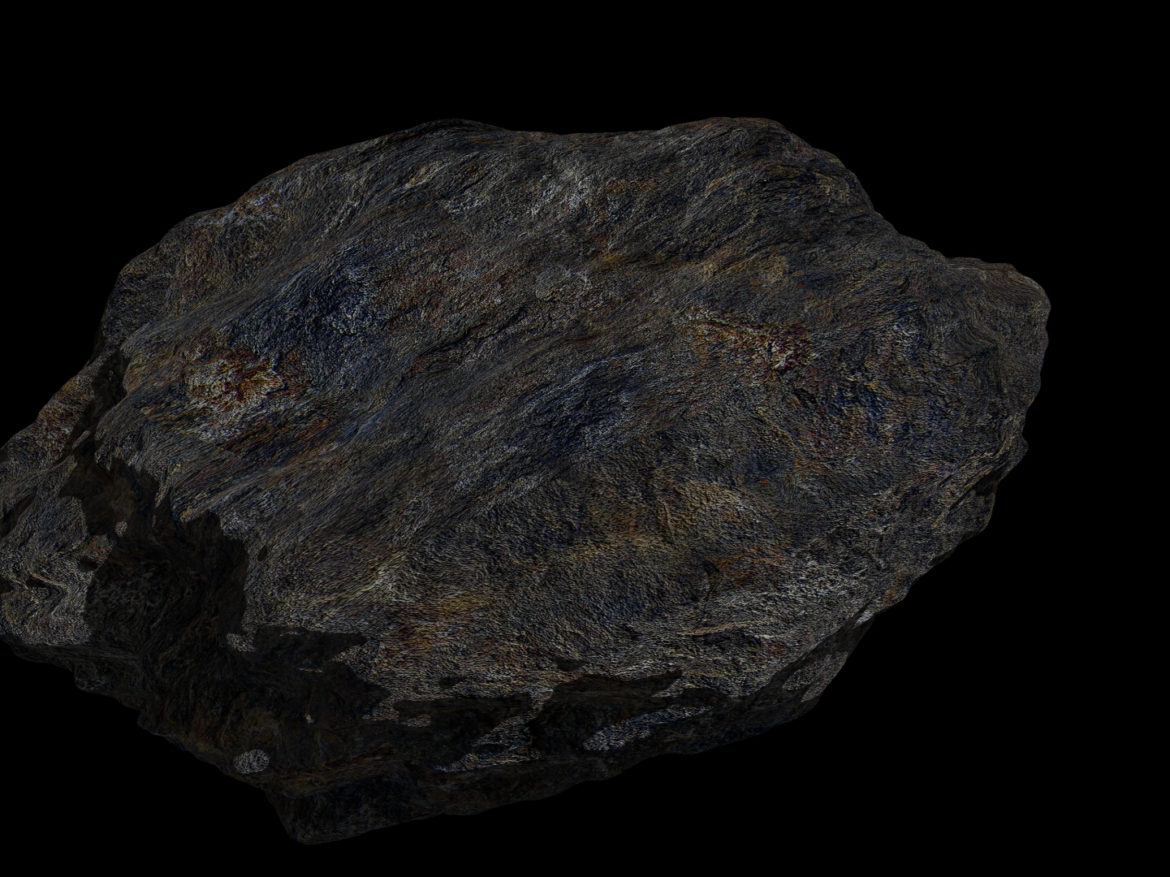 fantasy asteroid 4 3d model 3ds blend dae fbx obj 267361