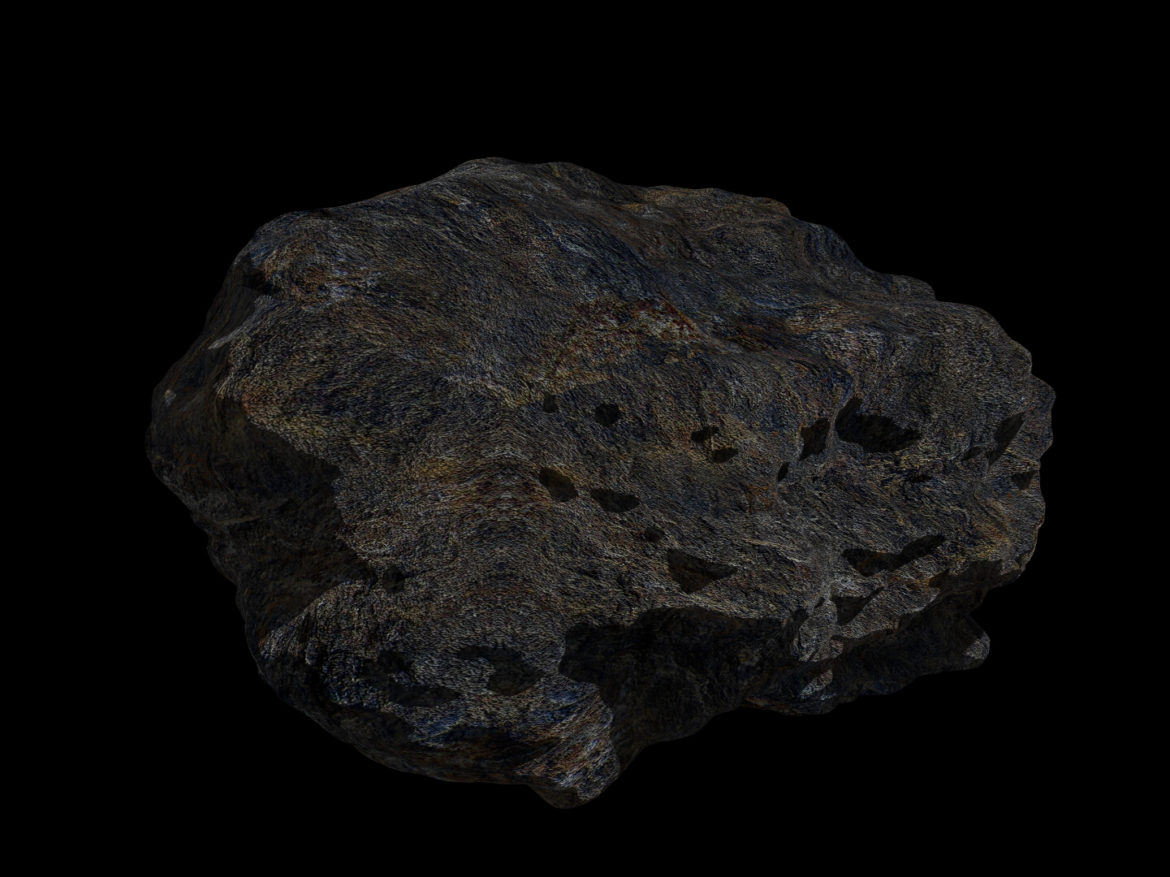 fantasy asteroid 4 3d model 3ds blend dae fbx obj 267362