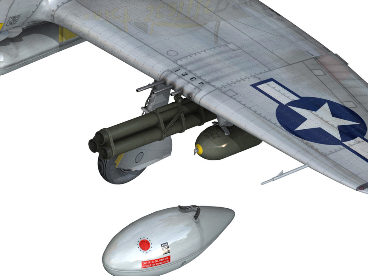 republic p-47d thunderbolt – chief seattle 3d model fbx c4d lwo obj 268216