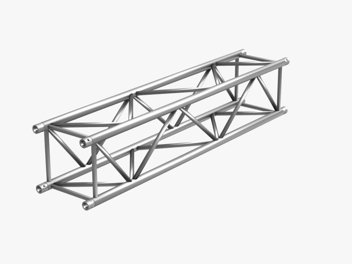 big square truss (collection 10 modular pieces) 3d model 3ds dxf fbx c4d dae  268550