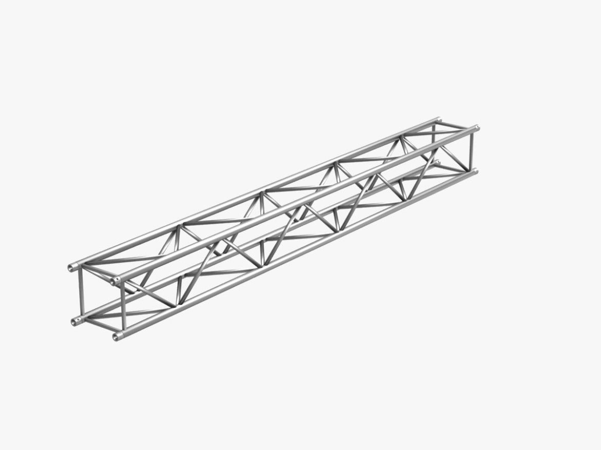 big square truss (collection 10 modular pieces) 3d model 3ds dxf fbx c4d dae  268556