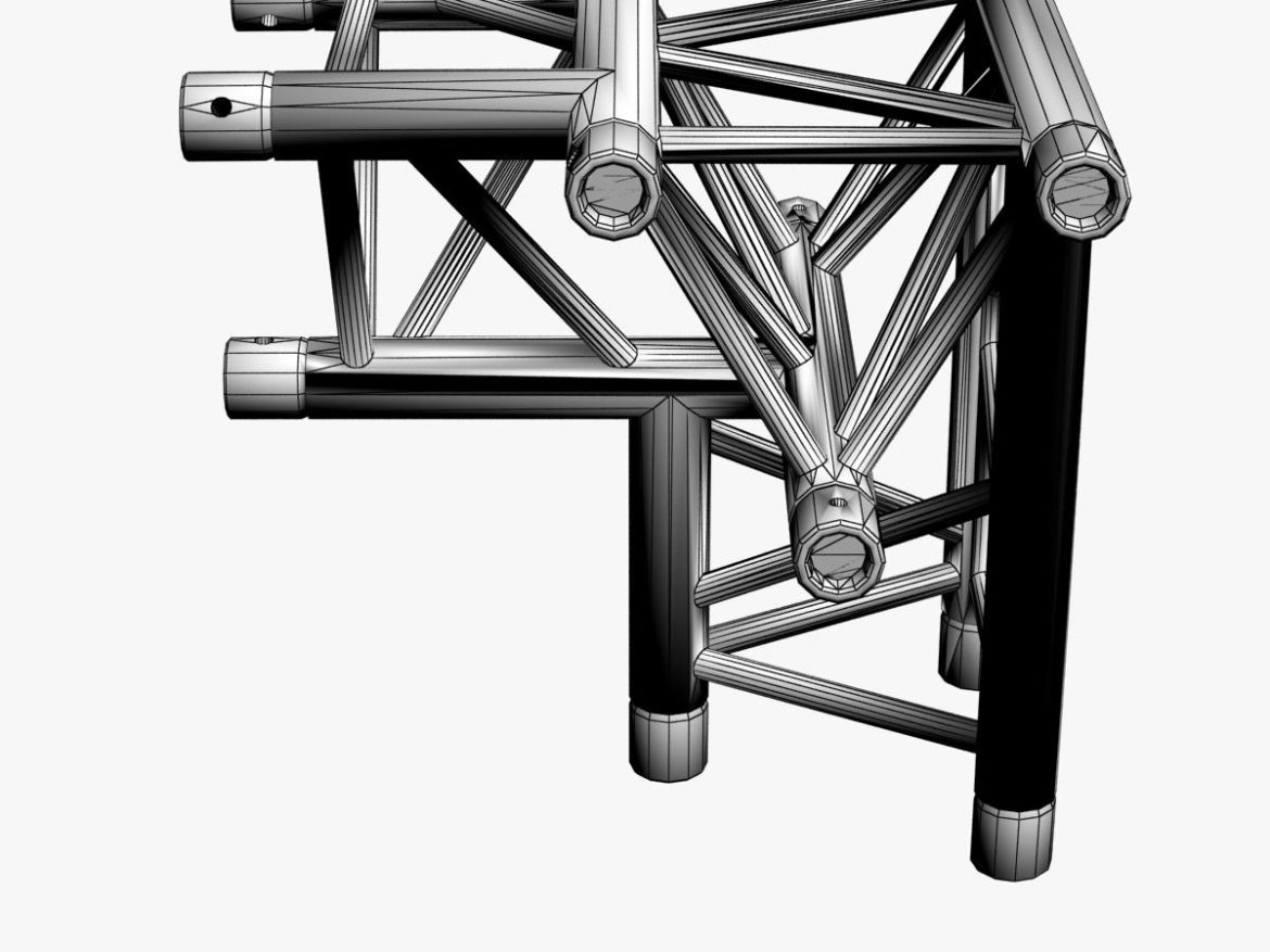 triangular truss standard (collection 41 modular) 3d model 3ds max dxf fbx c4d dae other  obj 268605