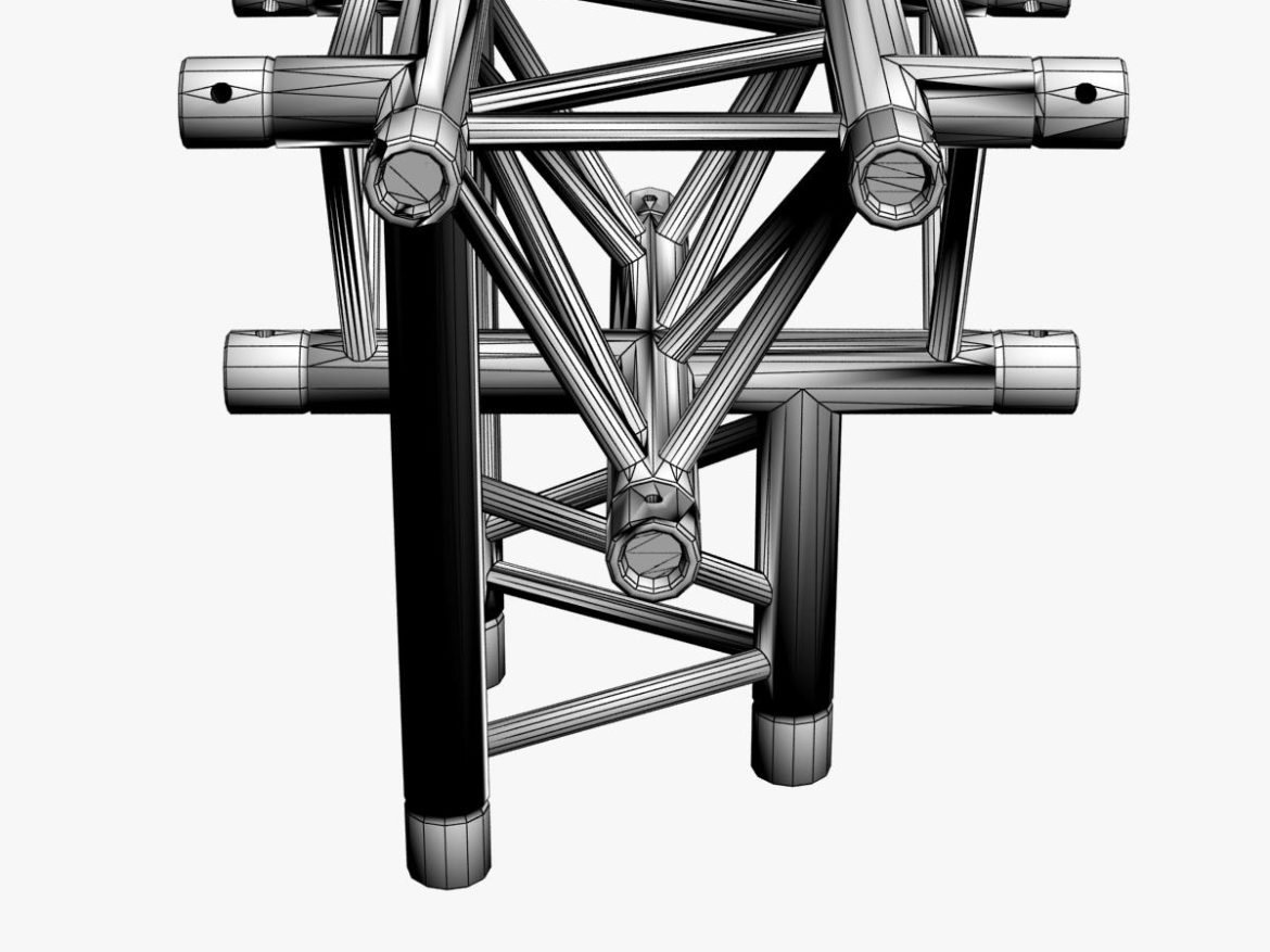 triangular truss standard (collection 41 modular) 3d model 3ds max dxf fbx c4d dae other  obj 268615
