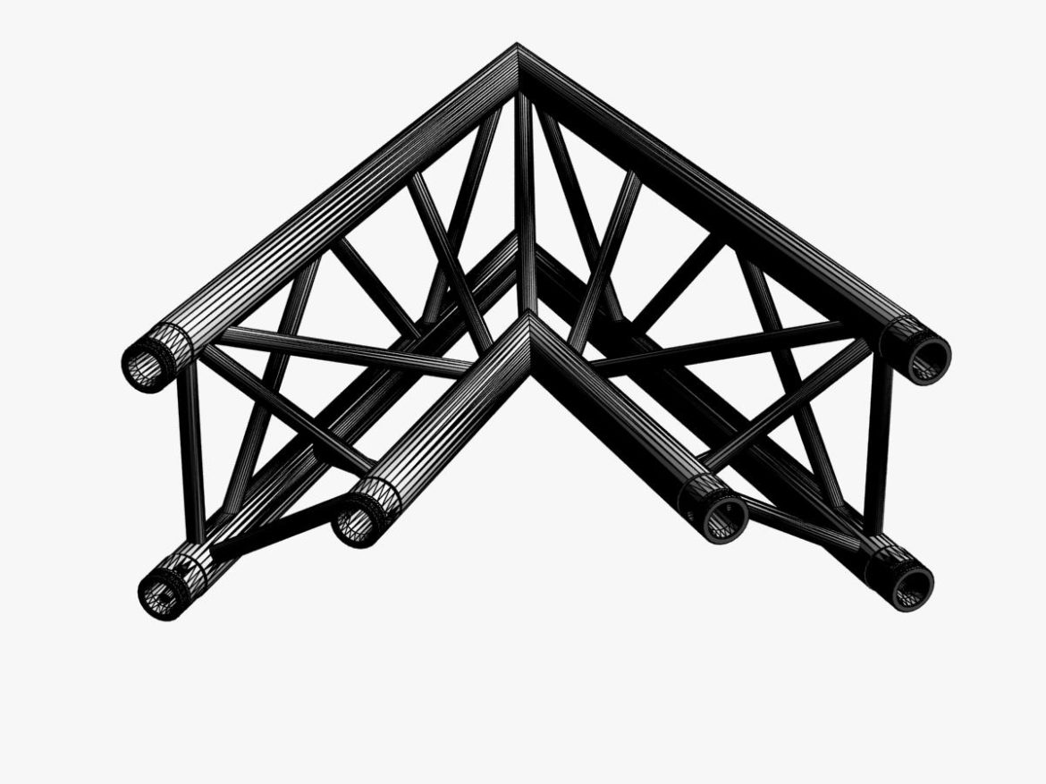 triangular truss standard (collection 41 modular) 3d model 3ds max dxf fbx c4d dae other  obj 268619
