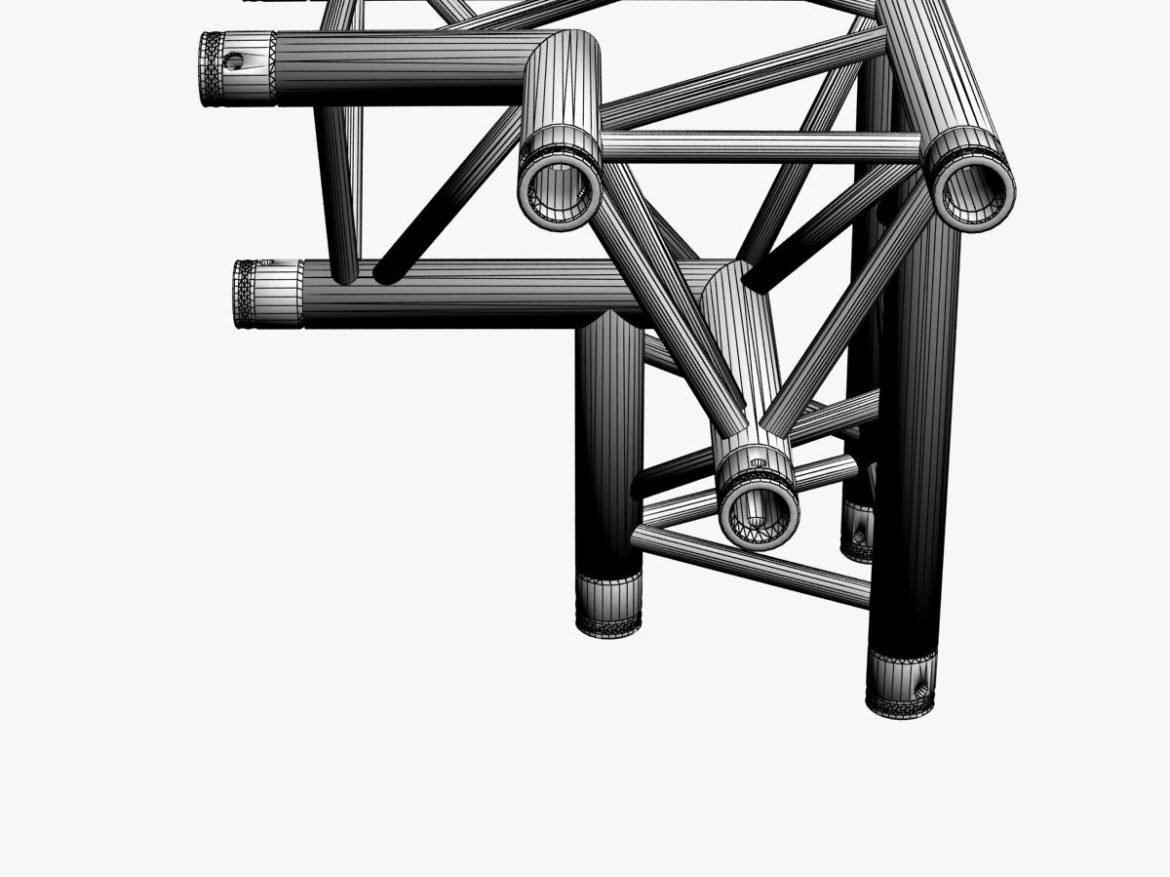 triangular truss standard (collection 41 modular) 3d model 3ds max dxf fbx c4d dae other  obj 268633