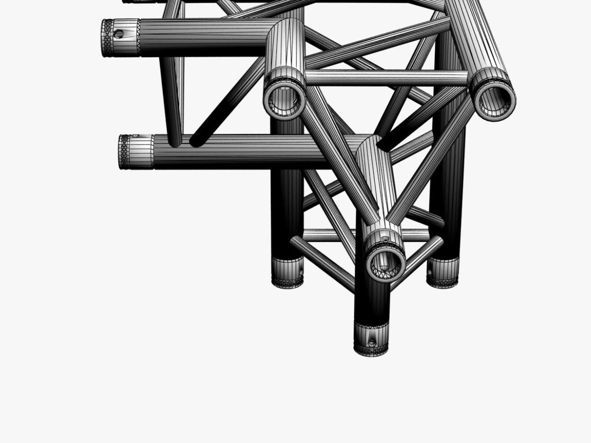 triangular truss standard (collection 41 modular) 3d model 3ds max dxf fbx c4d dae other  obj 268635