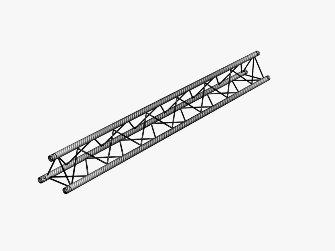 mini triangular truss (collection 14 modular) 3d model 3ds max dxf fbx c4d dae  obj 268668