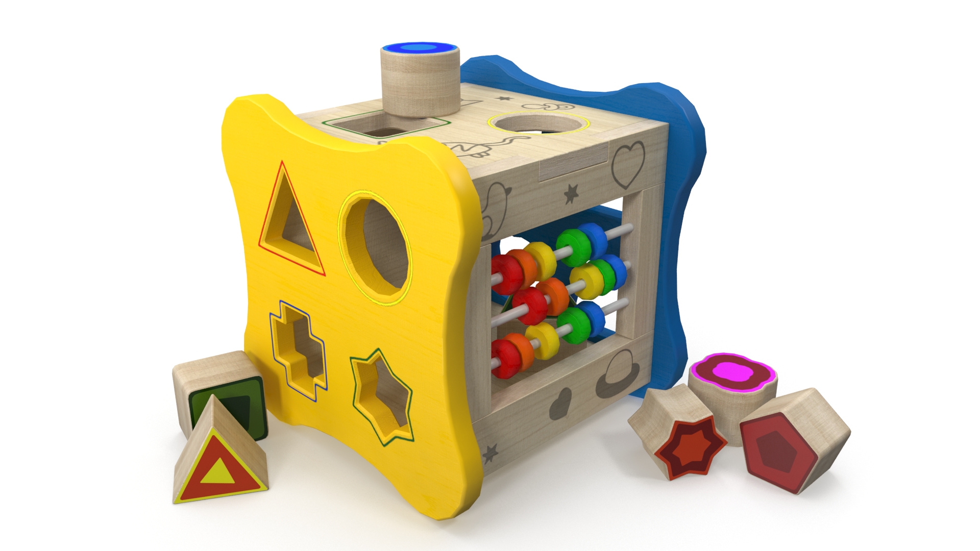 children s puzzle 3d model
