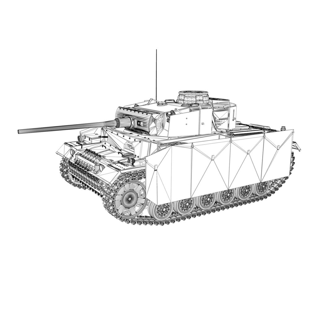 PzKpfw III - Panzer 3 - Ausf.M - 413 3D Model - FlatPyramid