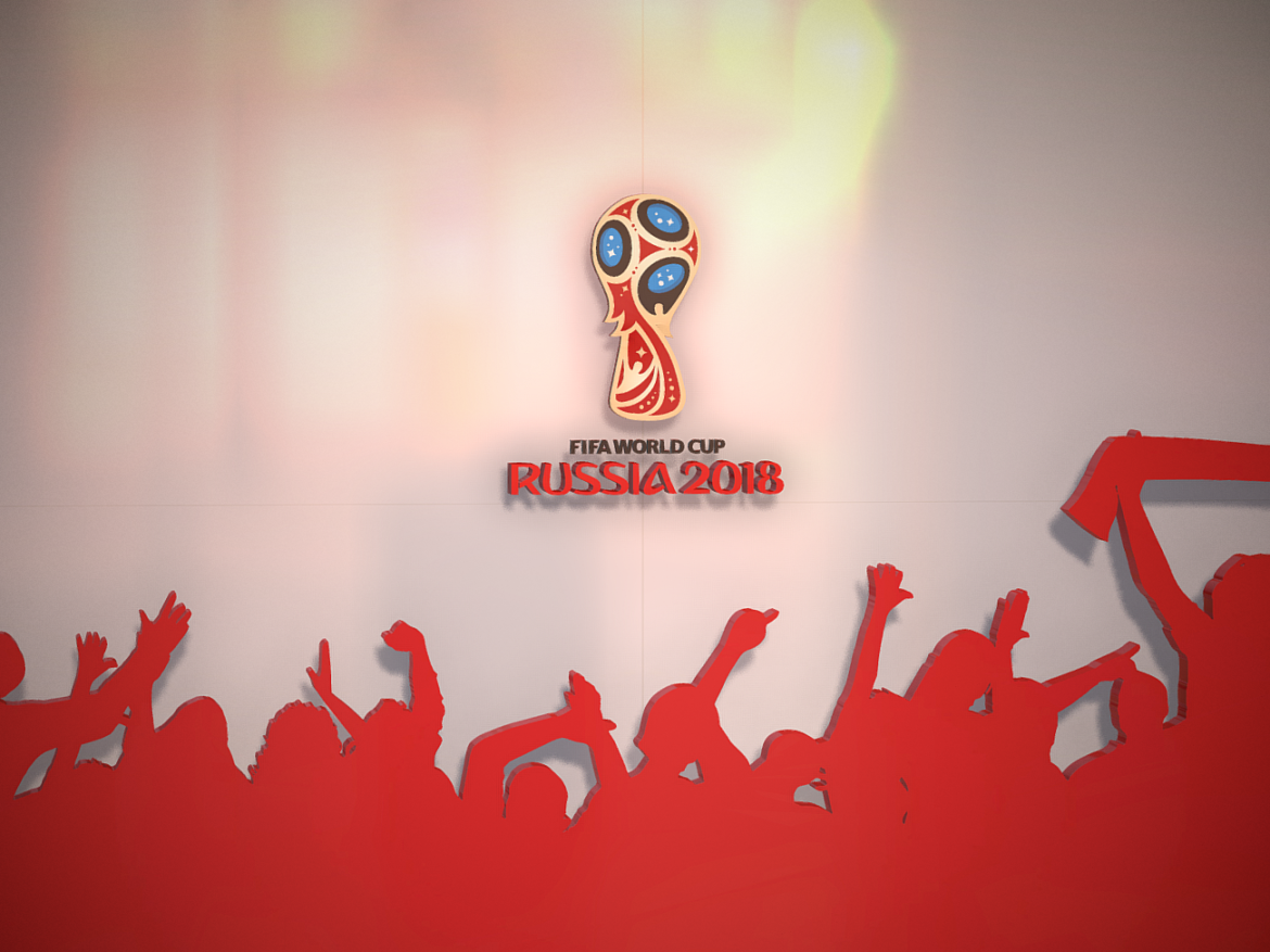 fifa world cup russia 2018 slyle 3d model 3ds max fbx ma mb obj 269743